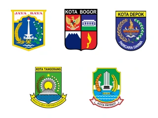 Logo Kota/Kabupaten Jabodetabek